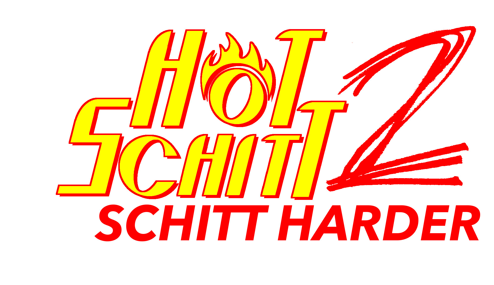 Hot Schitt 2C logo (colour)